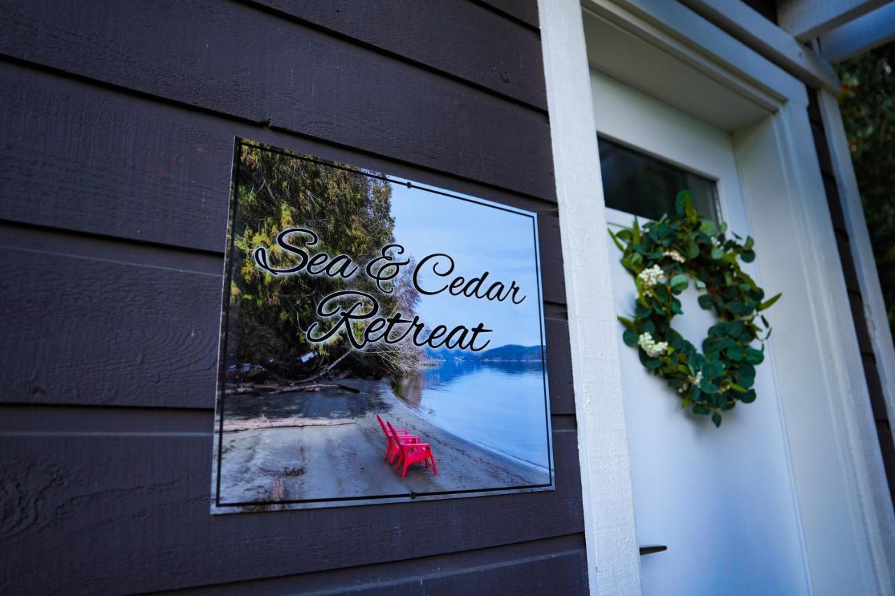 Sea And Cedar Retreat-A Home In A Tranquil Setting Cowichan Bay Exterior foto